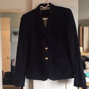 J.Crew Navy Schoolboy Blazer